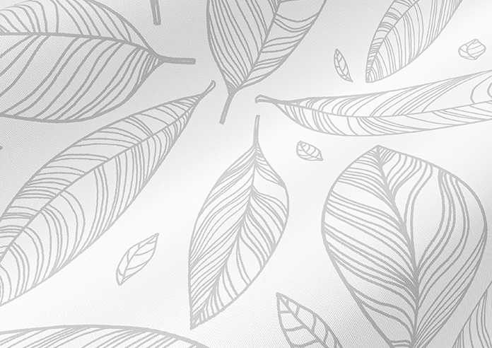 Falling Leaves, Feather Grey - Twist&Fit Roller Blind - Image 4